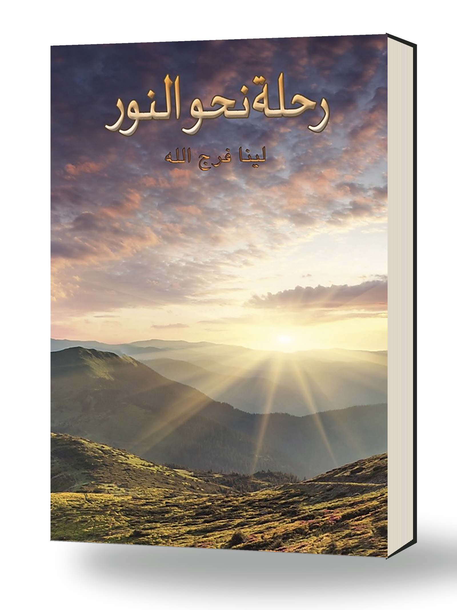 Arabic edition of A Journey Toward Light book cover
